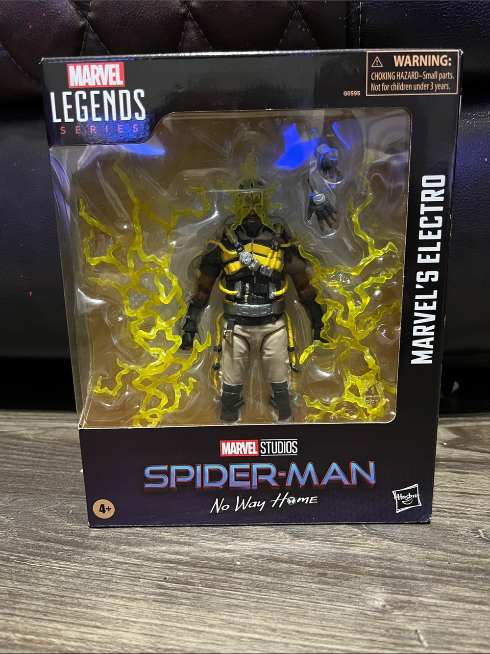 Marvel Legends Series- Electro Spider Man No way Home